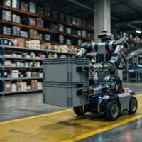 Humanoid Robotics warehouse