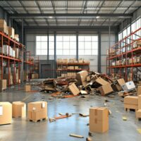Drone Strike Damages Warehouse in Russia's Leningrad Region